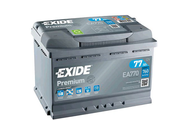 EXIDE PREMIUM – 12V, 77Ah, 760A