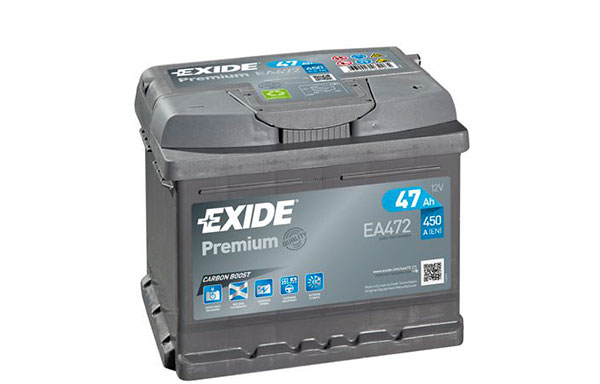 EXIDE PREMIUM – 12V, 47Ah, 450A