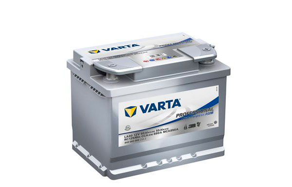 VARTA PROFESSIONAL DUAL PURPOSE AGM – 12V, 60Ah, 680A